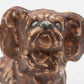 MICHAEL ANDERSEN Brown Glazed Stoneware Pekingese Puppy Figurine Mollaris.com 