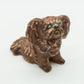 MICHAEL ANDERSEN Brown Glazed Stoneware Pekingese Puppy Figurine Mollaris.com 