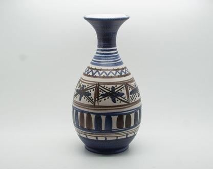 MICHAEL ANDERSEN Large Abstract Decorated Ceramic Vase Mollaris.com 