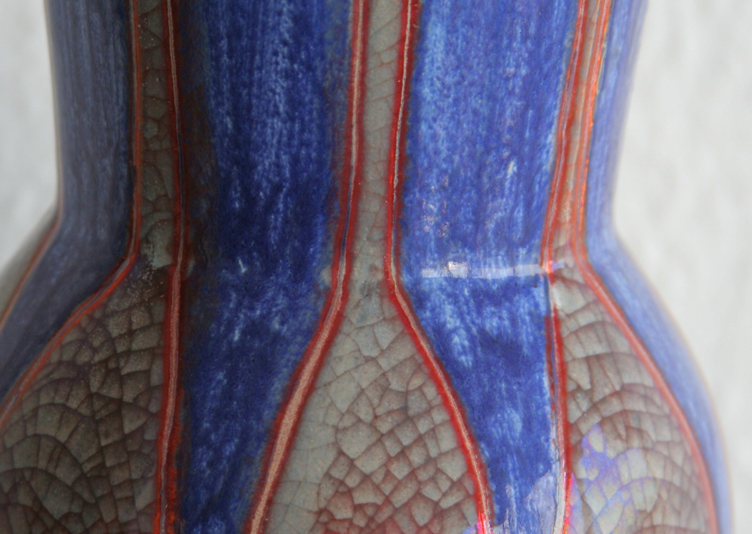 MICHAEL ANDERSEN Large Persia Glazed Ceramic Floor Vase Mollaris.com 