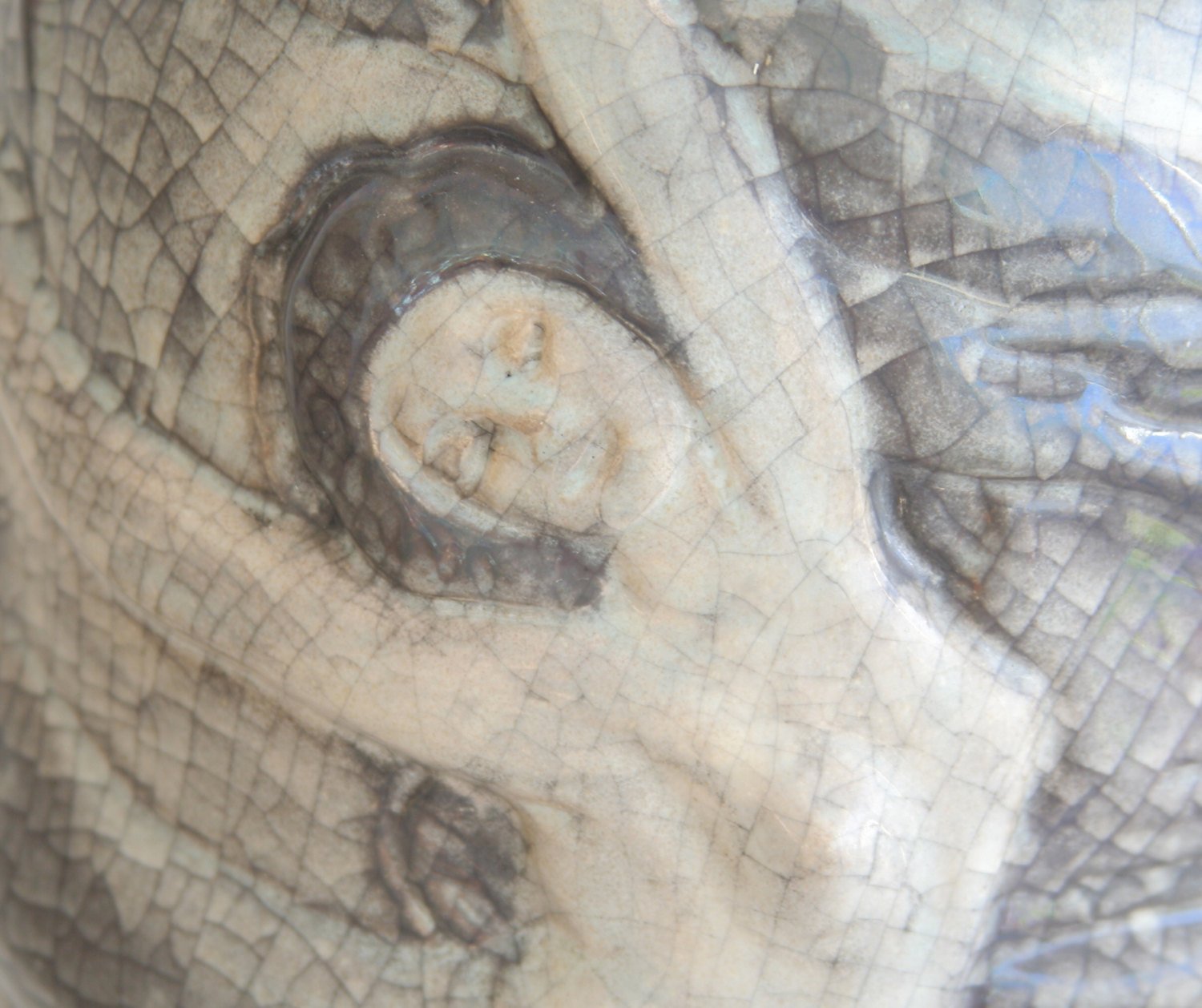 MICHAEL ANDERSEN Large Persia Glazed Dancing Women Ceramic Floor Vase Mollaris.com 