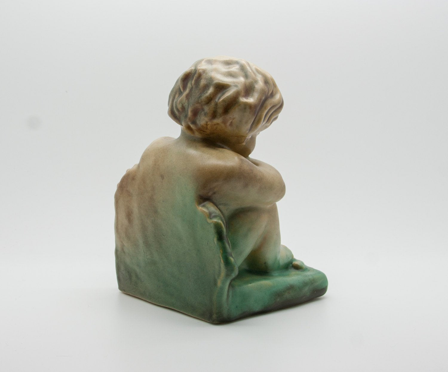 MICHAEL ANDERSEN Putto Ceramic Bookend Mollaris.com 