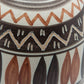 MICHAEL ANDERSEN Sgrafitto Abstract Patterned Stoneware Vase Mollaris.com 