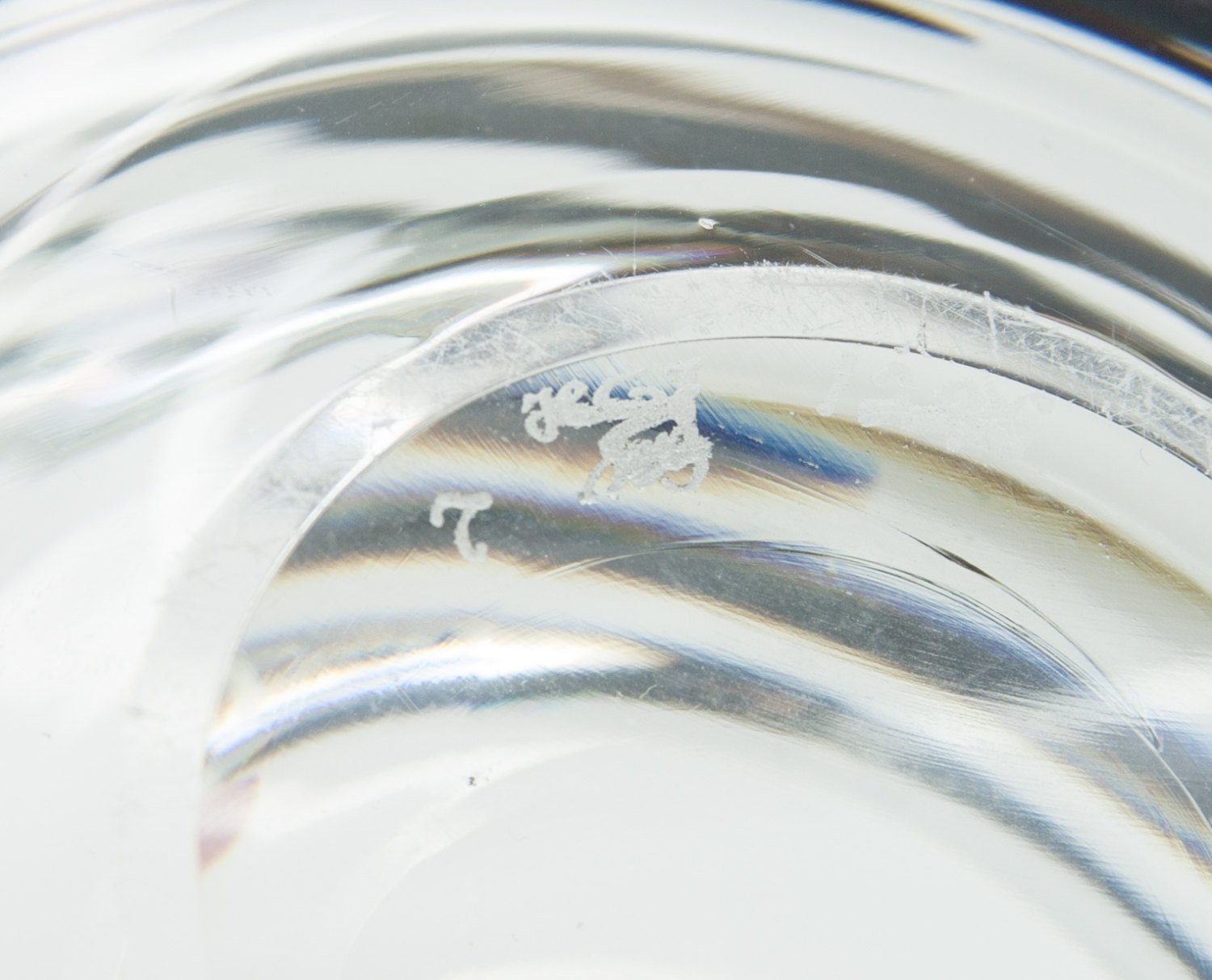 MICHAEL BANG Holmegaard TUNDRA Glass Bowl Mollaris.com 