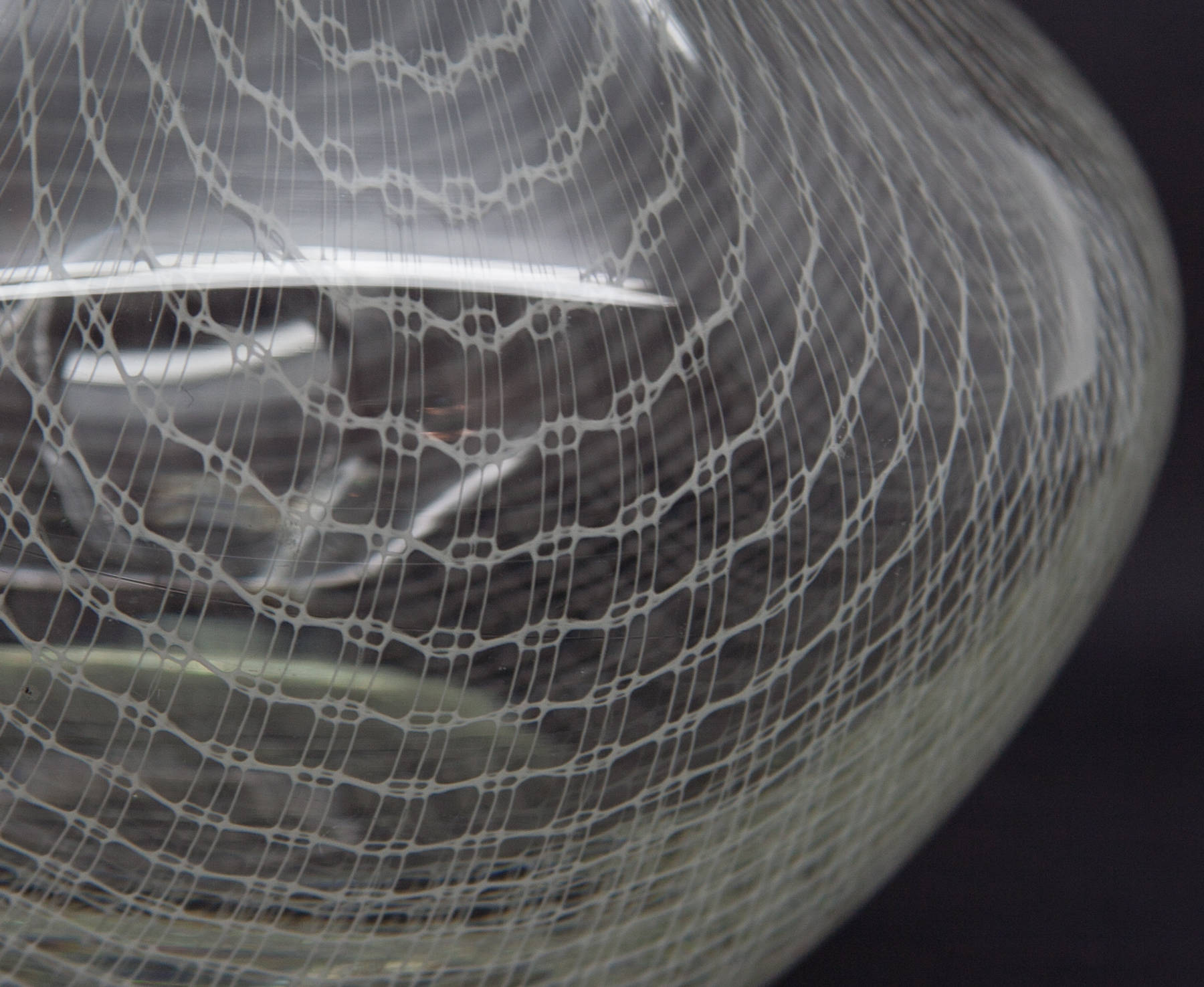 MILOS PULPITEL / RUDOLF SCHWEDLER Harrach Studio HARRTIL White Lattice Glass Vase Mollaris.com 