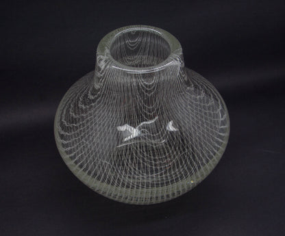 MILOS PULPITEL / RUDOLF SCHWEDLER Harrach Studio HARRTIL White Lattice Glass Vase Mollaris.com 
