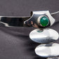 NIELS ERIK FROM Modernist Cabochon Solid Sterling Silver Necktie Choker Collar (925S) Mollaris.com 
