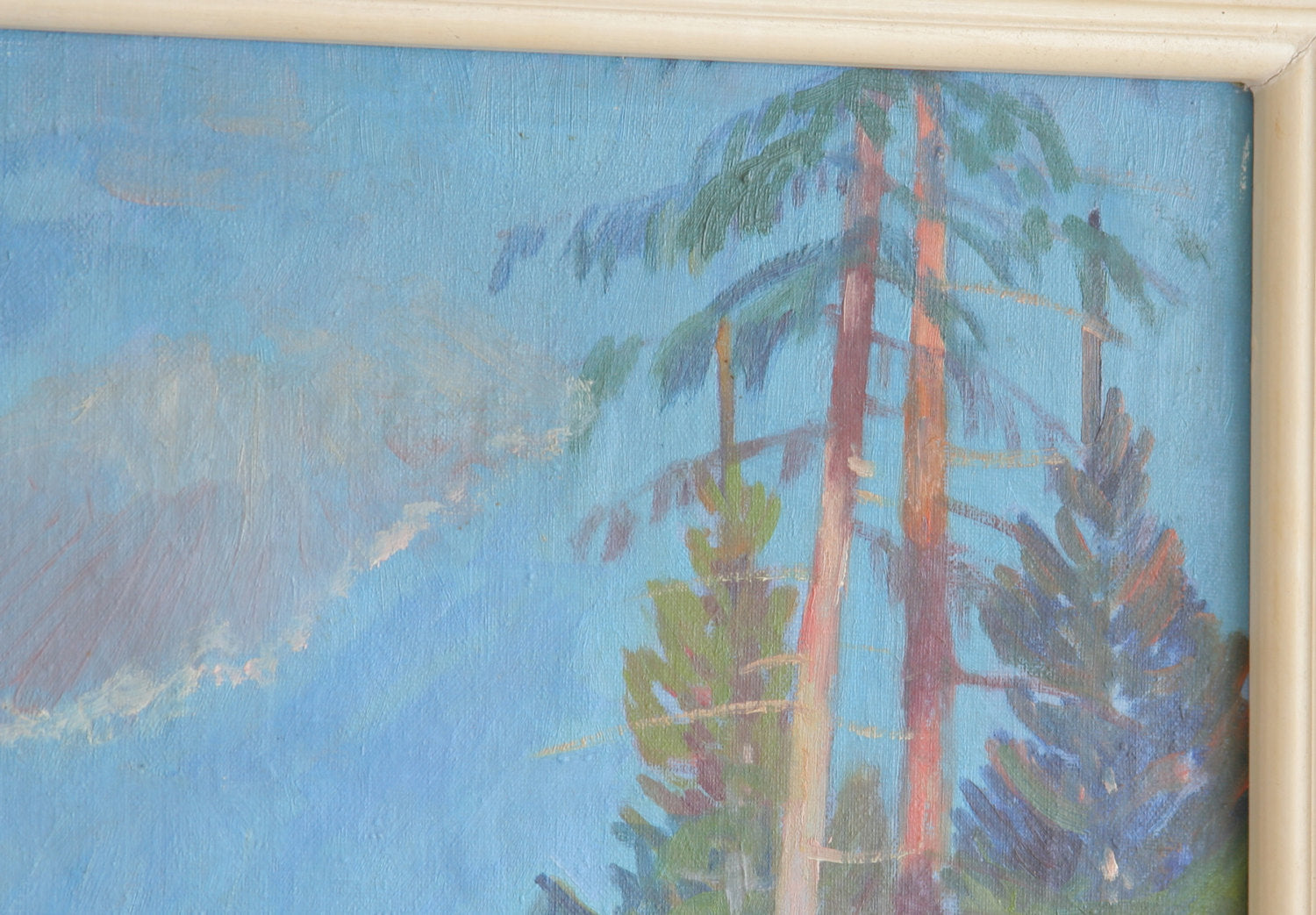 NIS STOUGAARD Children in a Field on Bornholm Painting Mollaris.com 