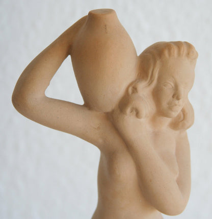 OVE RASMUSSEN Woman with Jar Ceramic Figurine Mollaris.com 