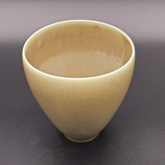 PER LINNEMANN SCHMIDT Palshus Brown Harefur Glazed Stoneware Vase Mollaris.com 