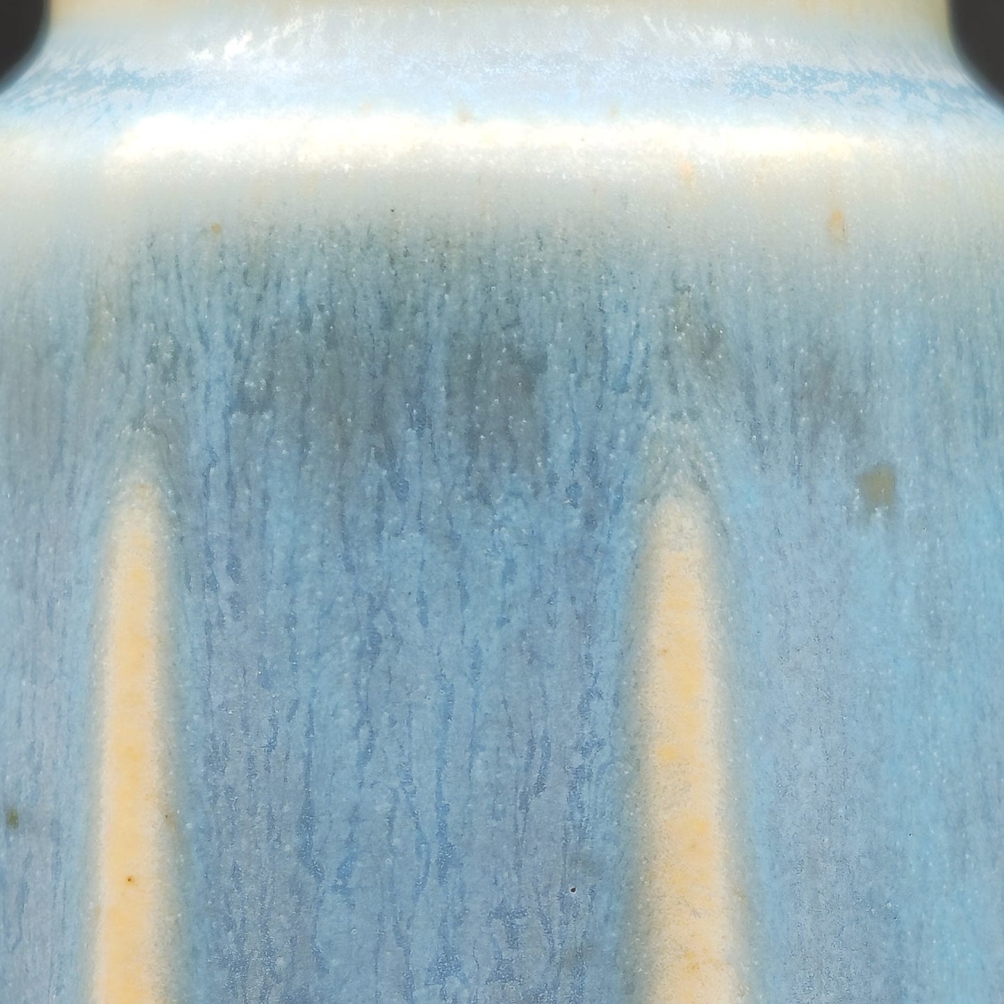 PER LINNEMANN SCHMIDT Palshus Pale Blue Harefur Glazed Stoneware Vase Mollaris.com 