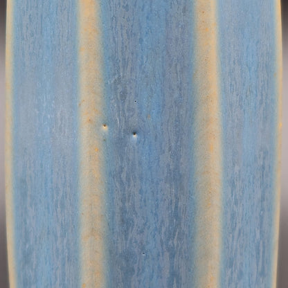 PER LINNEMANN SCHMIDT Palshus Pale Blue Harefur Glazed Stoneware Vase Mollaris.com 