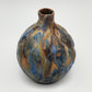 PIERRE-ADRIEN DALPAYRAT Small Ribbed Gourd Form Crystal Glazed Stoneware Vase Mollaris.com 