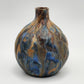 PIERRE-ADRIEN DALPAYRAT Small Ribbed Gourd Form Crystal Glazed Stoneware Vase Mollaris.com 