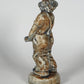 POUL HAUCH CARLSEN Brown Glazed Clown (Charlie Rivel) Stoneware Sculpture Mollaris.com 