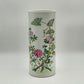 Chinese 20thC. Famille Rose Hongxian Marked Sleeve Vase With Flowers and Bats, Republic Period