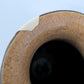 Chinese 19thC. Blue and White Café au lait Crackle Ground Glaze Porcelain Vase Qing