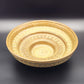 Bitossi ALDO LONDI Large ZINGO Pattern Olive Green Ceramic Bowl