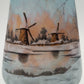 A DAUM NANCY CAMEO ENAMELLED GLASS VASE WITH DUTCH WINTER LANDSCAPE SCENE | EARLY 20TH CENTURY