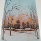 A DAUM NANCY CAMEO ENAMELLED GLASS VASE WITH DUTCH WINTER LANDSCAPE SCENE | EARLY 20TH CENTURY
