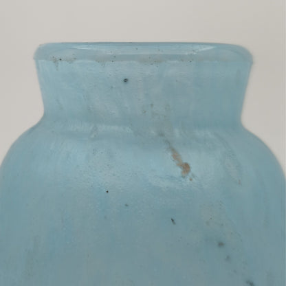 A DAUM NANCY CAMEO ENAMELLED GLASS VASE WITH DUTCH WINTER LANDSCAPE SCENE | EARLY 20TH CENTURY