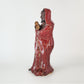 A CHINESE SHIWAN WARE SANG-DE-BOEUF STONEWARE FIGURE OF A LUOHAN | 19TH CENTURY