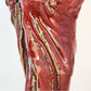A CHINESE SHIWAN WARE SANG-DE-BOEUF STONEWARE FIGURE OF A LUOHAN | 19TH CENTURY