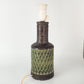 BITOSSI ALDO LONDI GREEN GLAZED CERAMIC TABLE LAMP | MID 20TH CENTURY