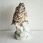 AMPHORA PAIR OF OWLETS PORCELAIN SCULPTURE | EARLY 20TH CENTURY