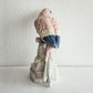 AMPHORA PARROT PORCELAIN SCULPTURE | EARLY 20TH CENTURY
