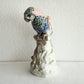 AMPHORA PARROT PORCELAIN SCULPTURE | EARLY 20TH CENTURY