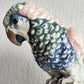 AMPHORA PARROT PORCELAIN SCULPTURE | EARLY 20TH CENTURY