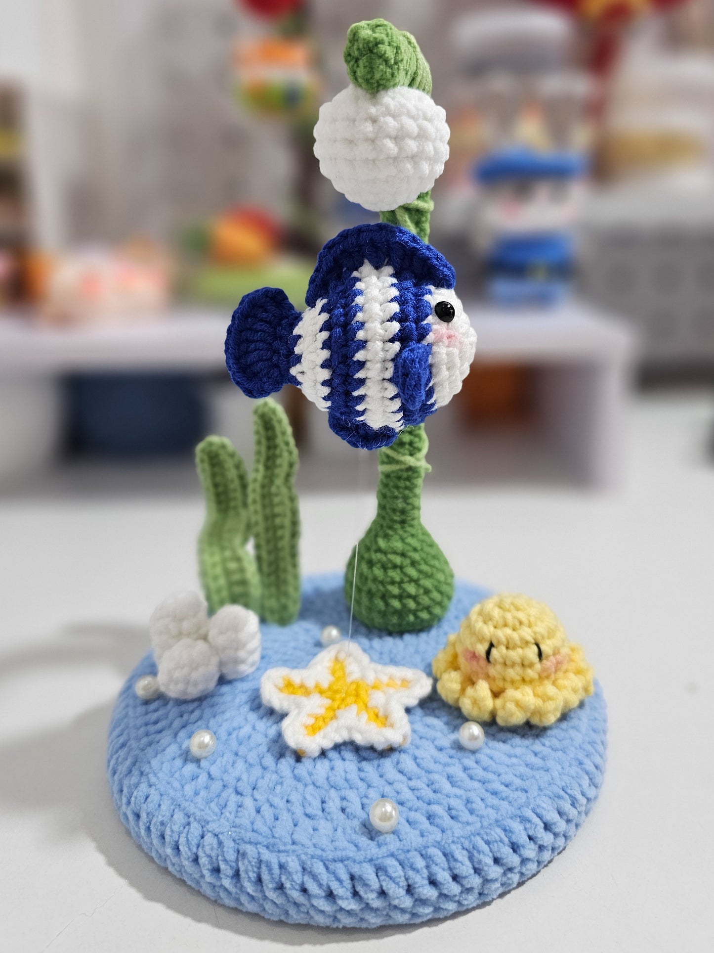 Floating Ocean crochet pattern by Min's Crafts