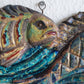 RICCARDO GATTI Faenza Unique Intertwined Fish Ceramic Wall Plaque Mollaris.com 