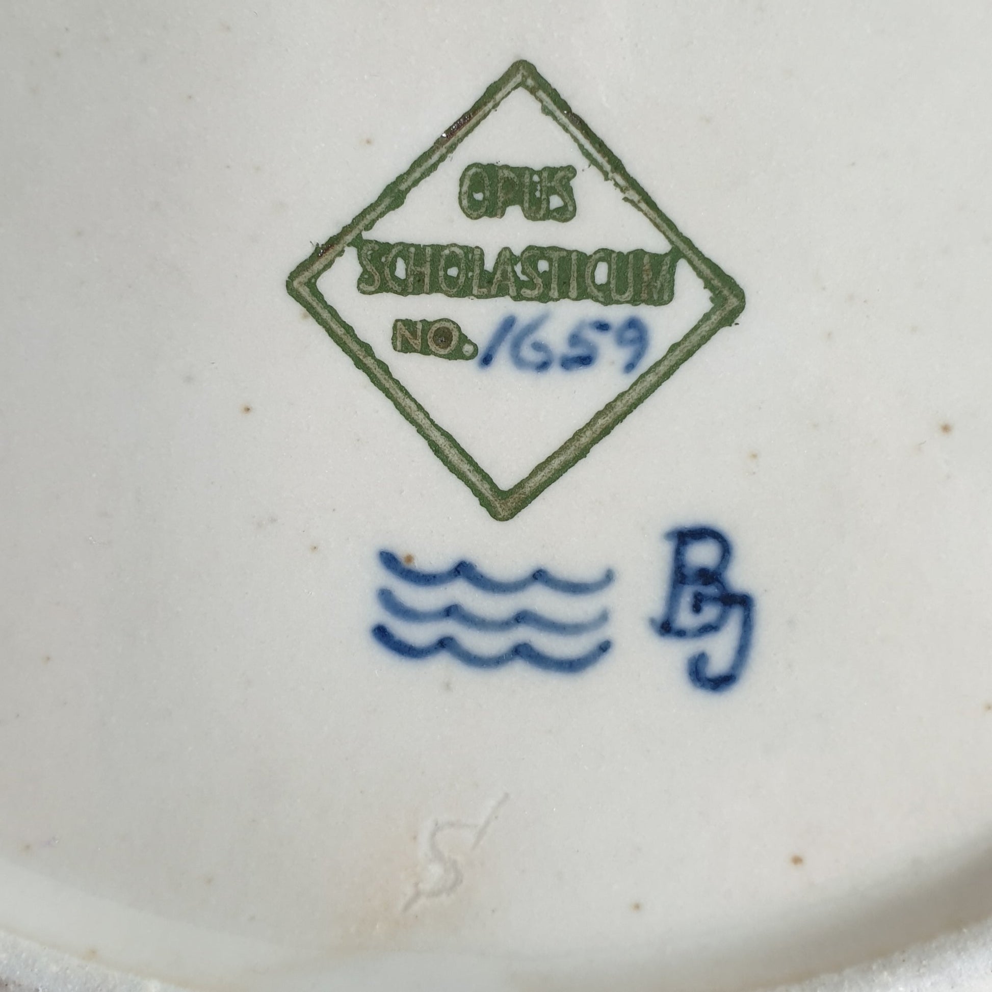 Royal Copenhagen (BERTE JESSEN) Opus Scholasticum Persian Iznik Style Stoneware Dish Mollaris.com 