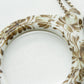 Royal Copenhagen Brown Fluted Loupe Porcelain Sterling Silver Pendant Necklace Mollaris.com 