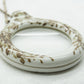 Royal Copenhagen Brown Fluted Loupe Porcelain Sterling Silver Pendant Necklace Mollaris.com 