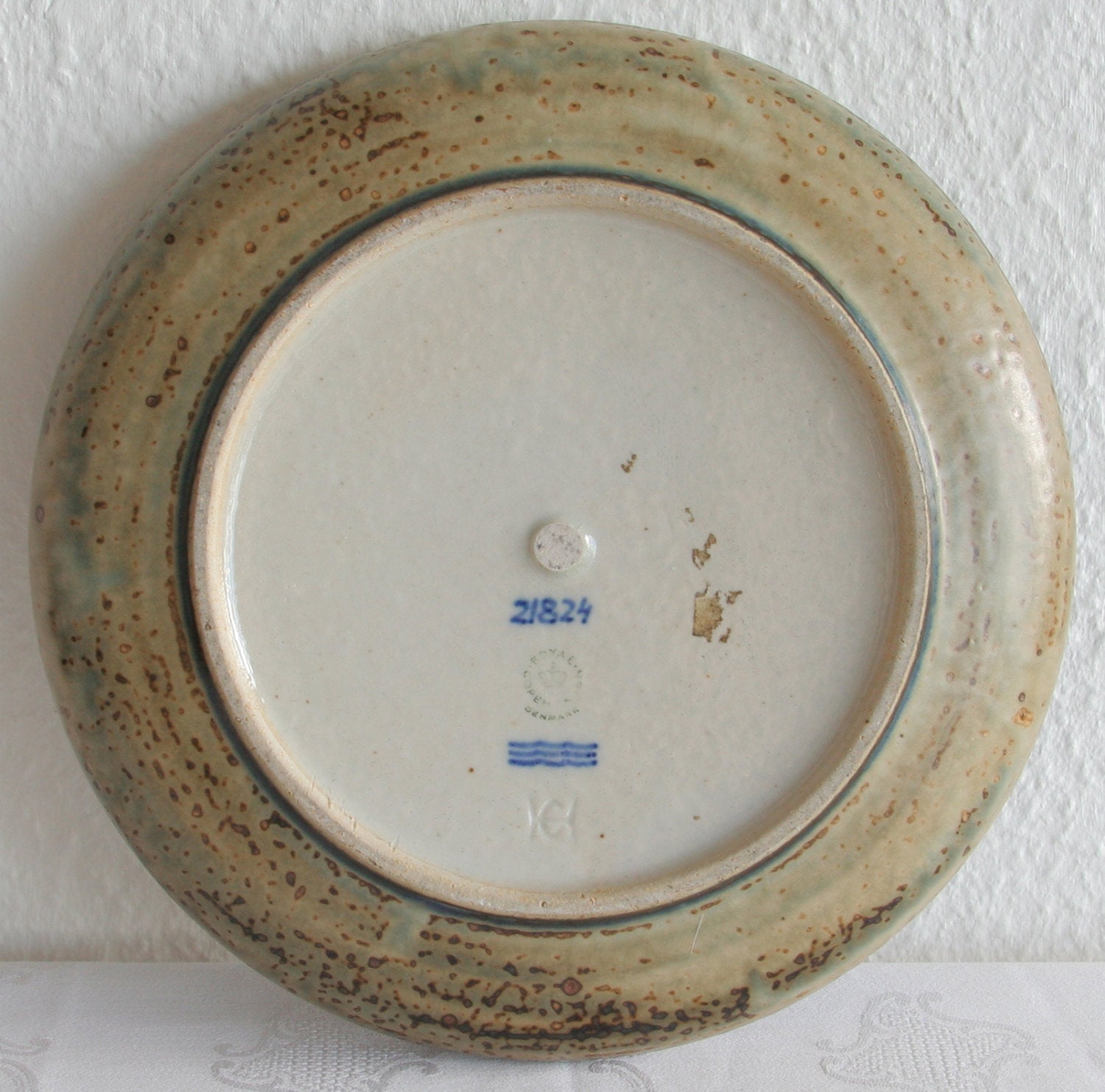 Royal Copenhagen CARL HALIER Sung Glazed Stoneware Dish Bowl Mollaris.com 
