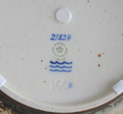 Royal Copenhagen CARL HALIER Sung Glazed Stoneware Dish Bowl Mollaris.com 