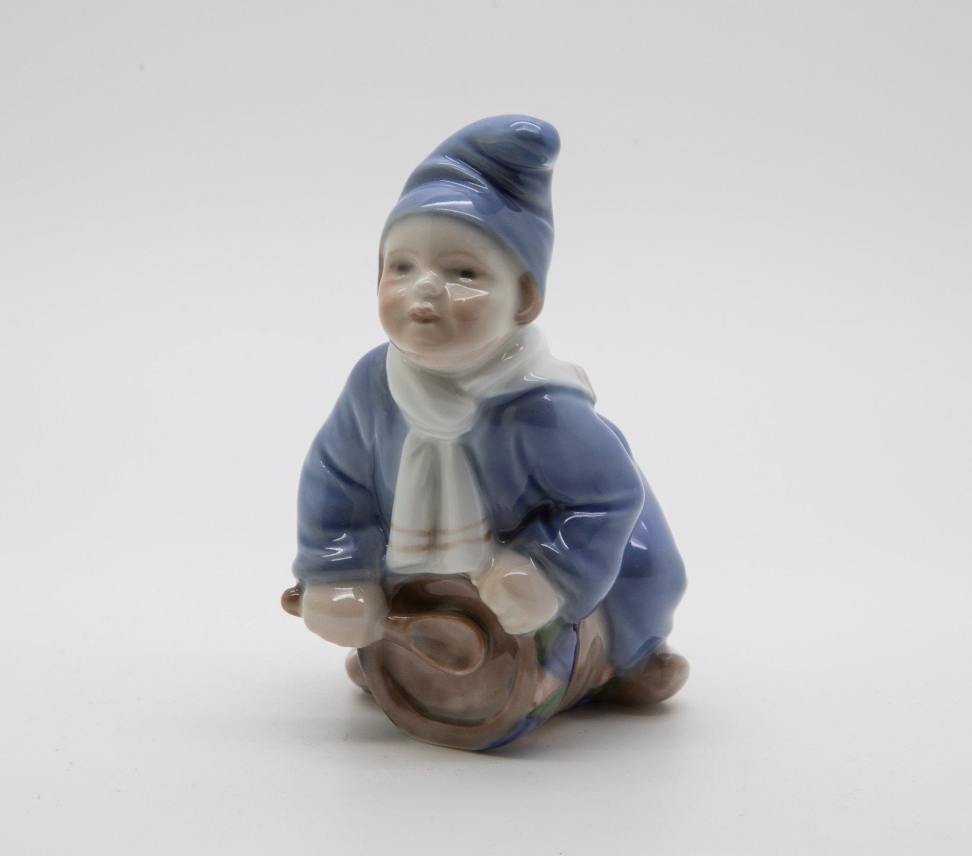 Royal Copenhagen Decorated Porcelain Little Drummer Boy Figurine # 148 Mollaris.com 