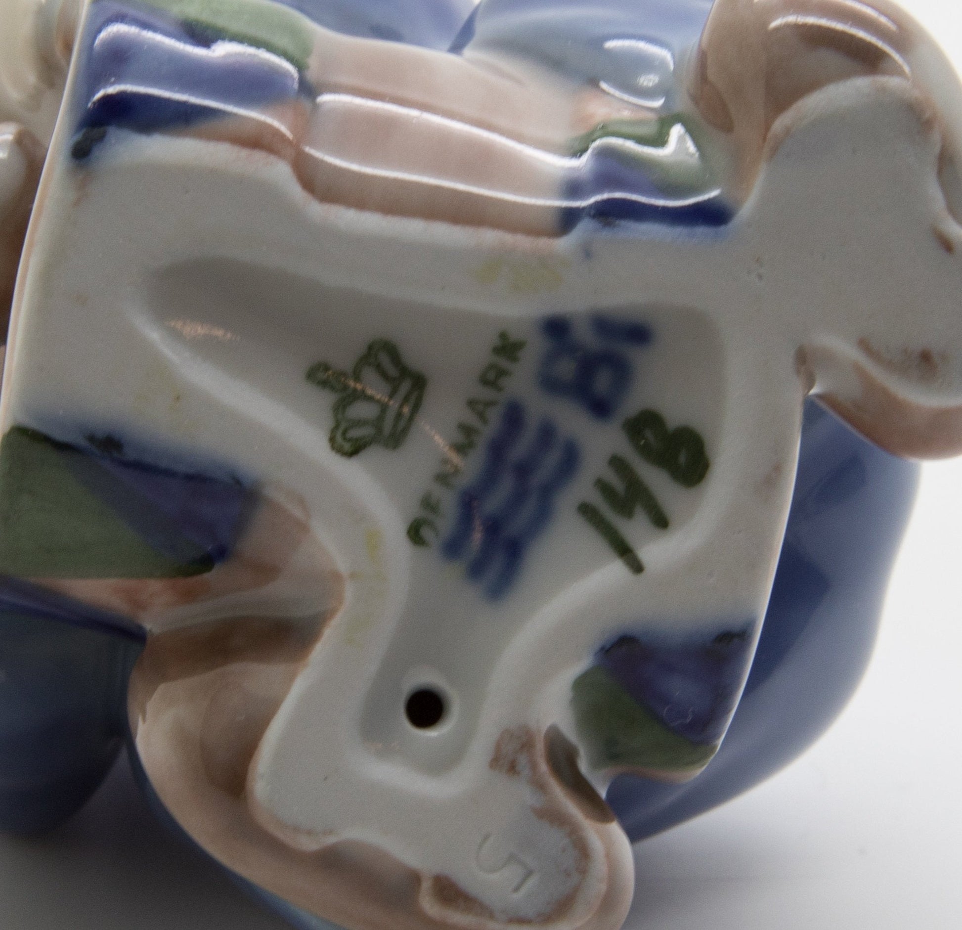 Royal Copenhagen Decorated Porcelain Little Drummer Boy Figurine # 148 Mollaris.com 