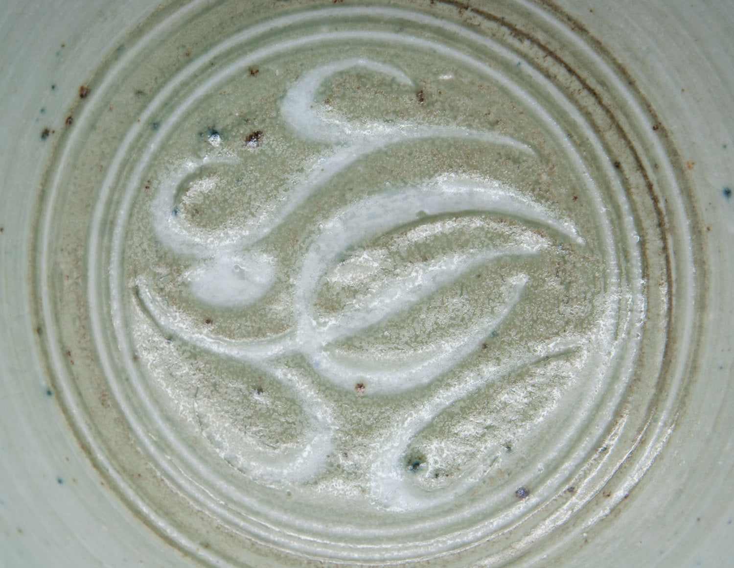 Royal Copenhagen ERIK REIFF Unique Celadon Glazed Stoneware Bowl Mollaris.com 