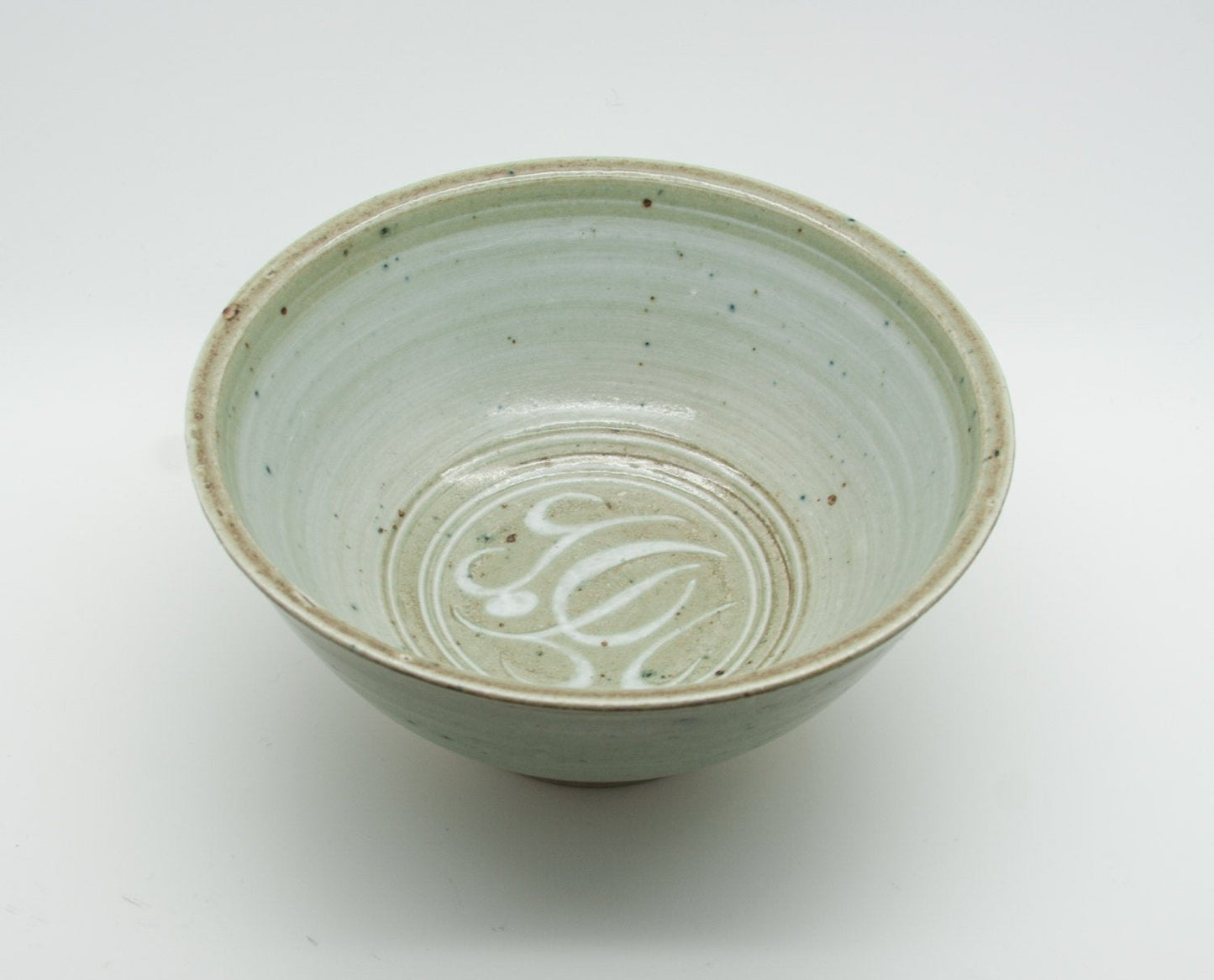 Royal Copenhagen ERIK REIFF Unique Celadon Glazed Stoneware Bowl Mollaris.com 