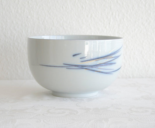 Royal Copenhagen IVAN WEISS Large 'Japanese Bamboo' Faiance Bowl Mollaris.com 