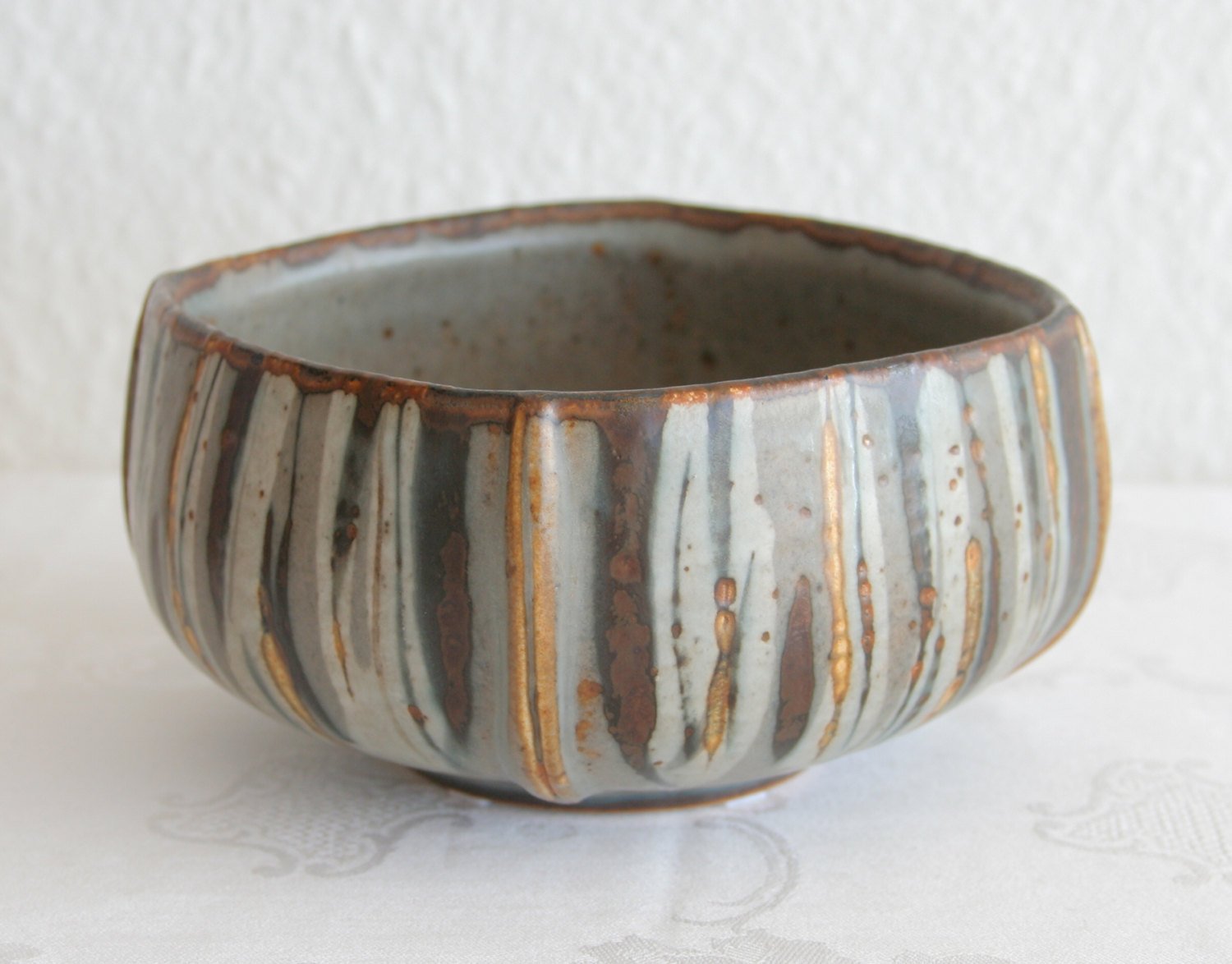 Royal Copenhagen IVAN WEISS Square Stoneware Bowl Mollaris.com 