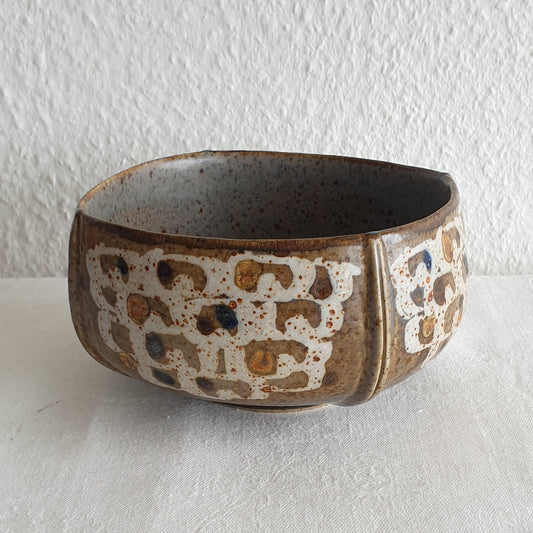 Royal Copenhagen IVAN WEISS Unique Square Stoneware Bowl Mollaris.com 