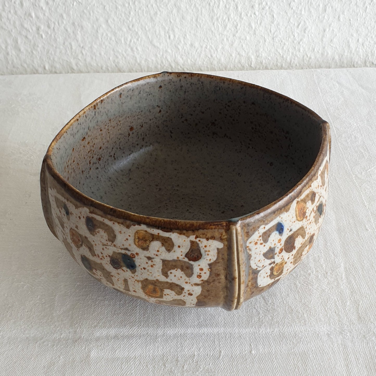 Royal Copenhagen IVAN WEISS Unique Square Stoneware Bowl Mollaris.com 