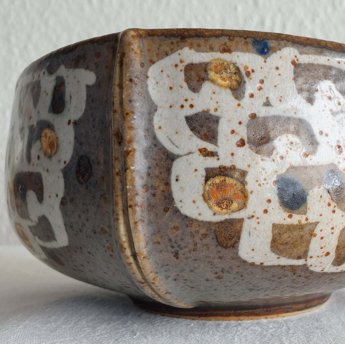 Royal Copenhagen IVAN WEISS Unique Square Stoneware Bowl Mollaris.com 