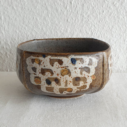 Royal Copenhagen IVAN WEISS Unique Square Stoneware Bowl Mollaris.com 