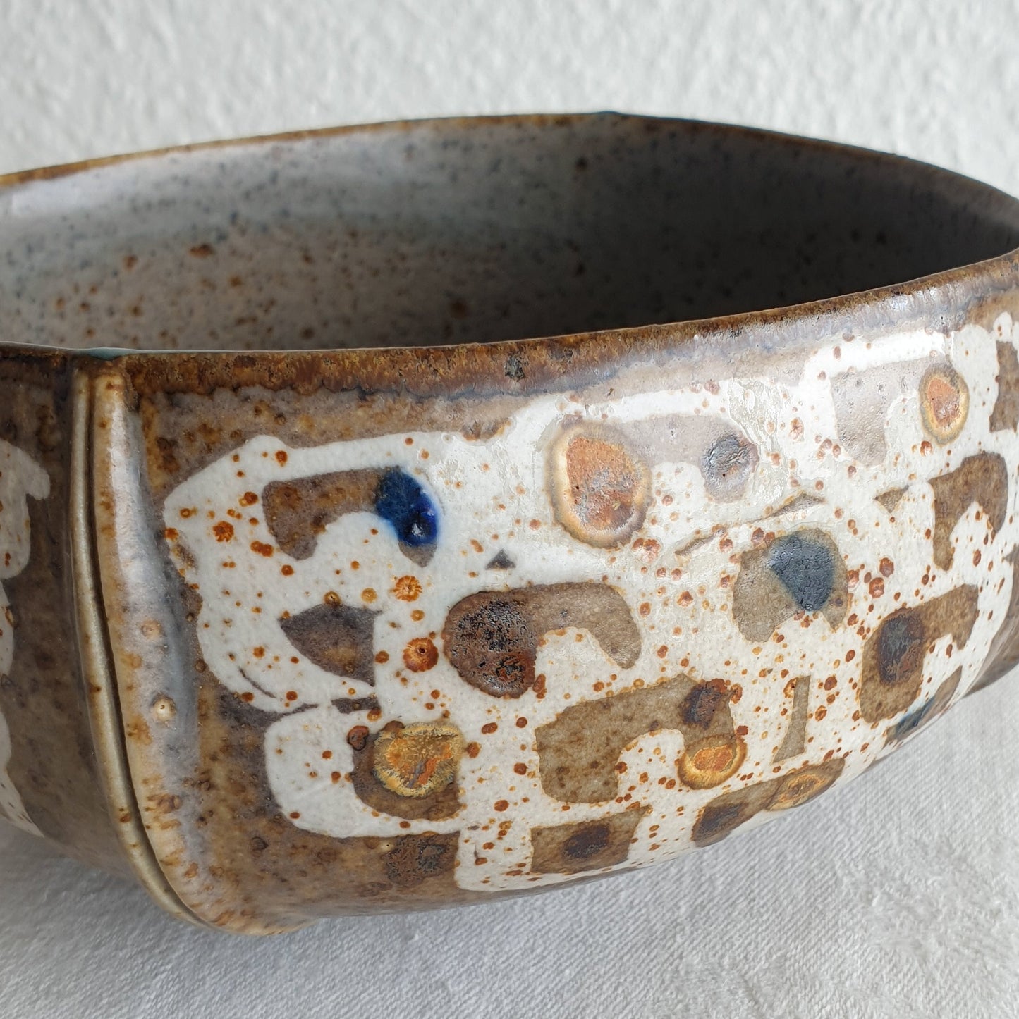 Royal Copenhagen IVAN WEISS Unique Square Stoneware Bowl Mollaris.com 